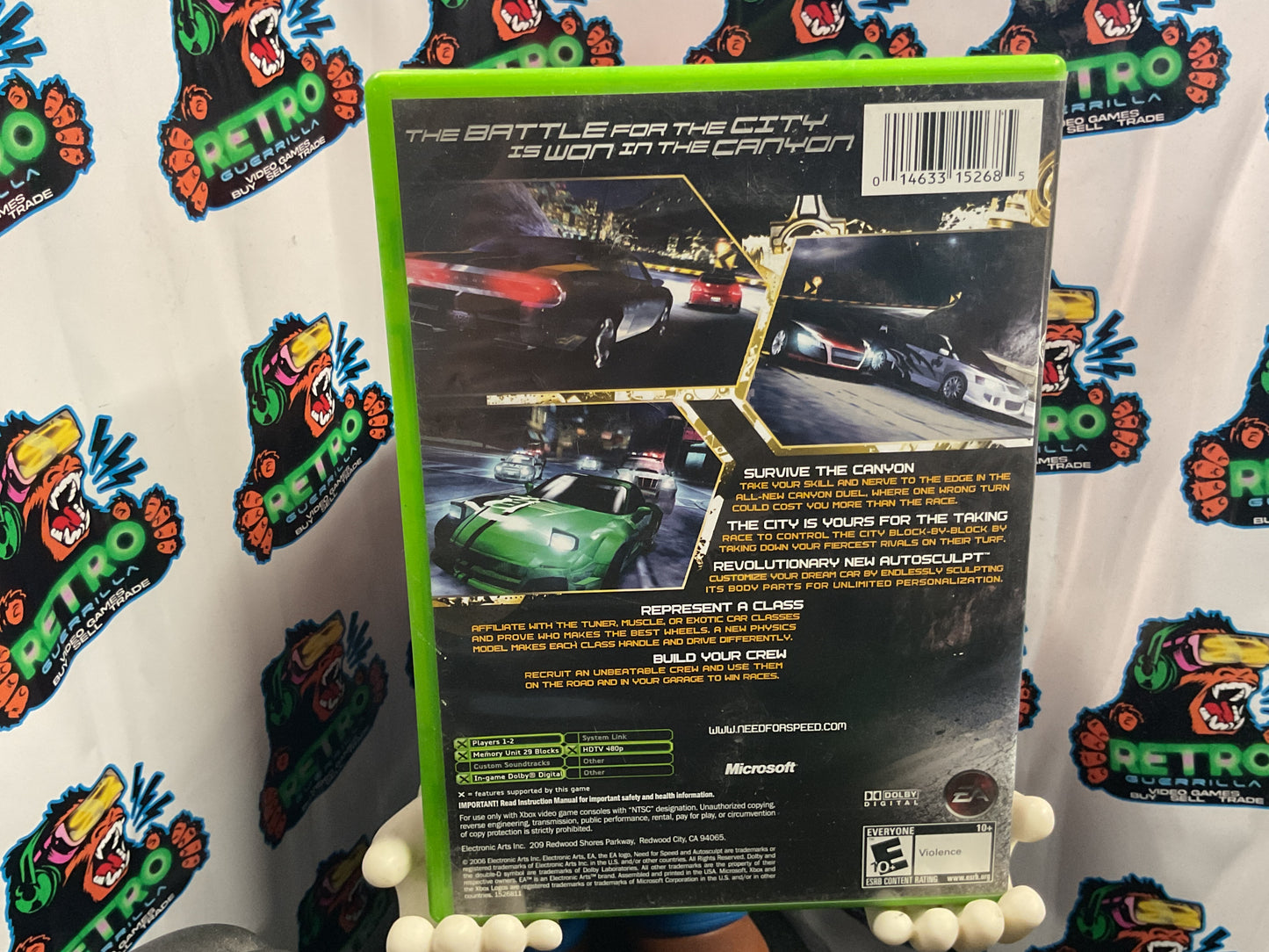 Xbox Need For Speed Carbon