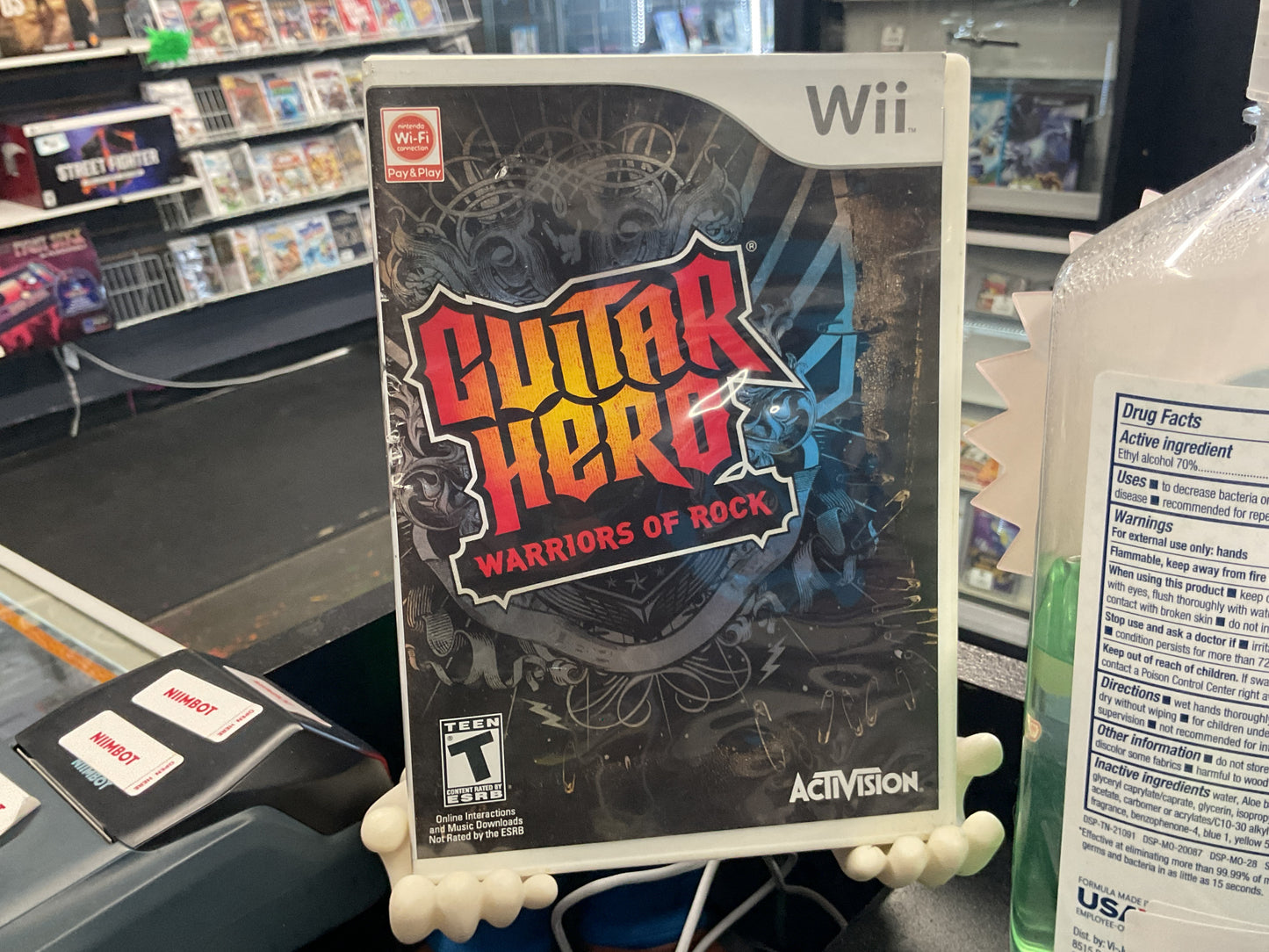 Wii Guitar Hero Warriors of Rock