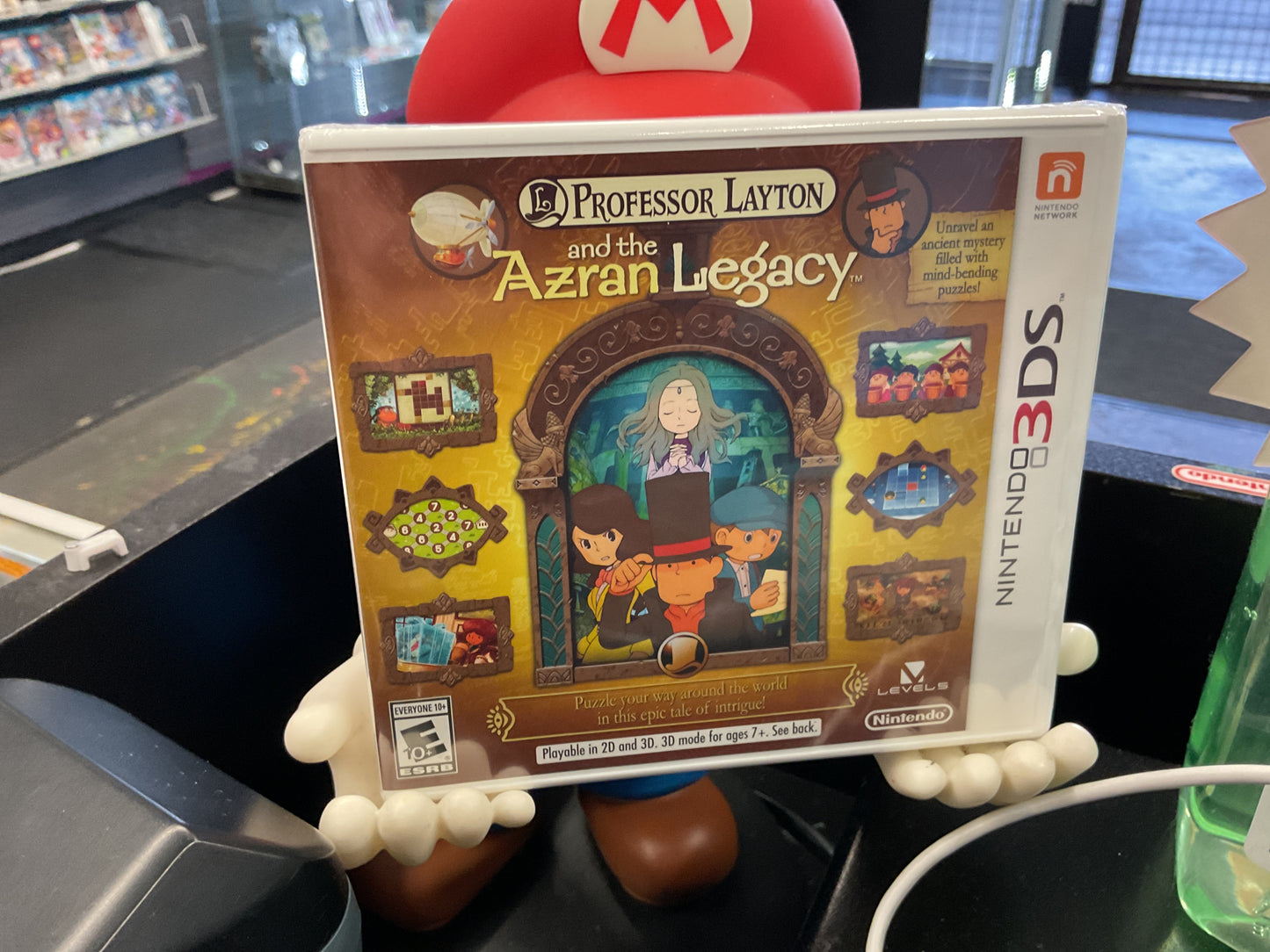 3DS Professor Layton and the Azran Legacy
