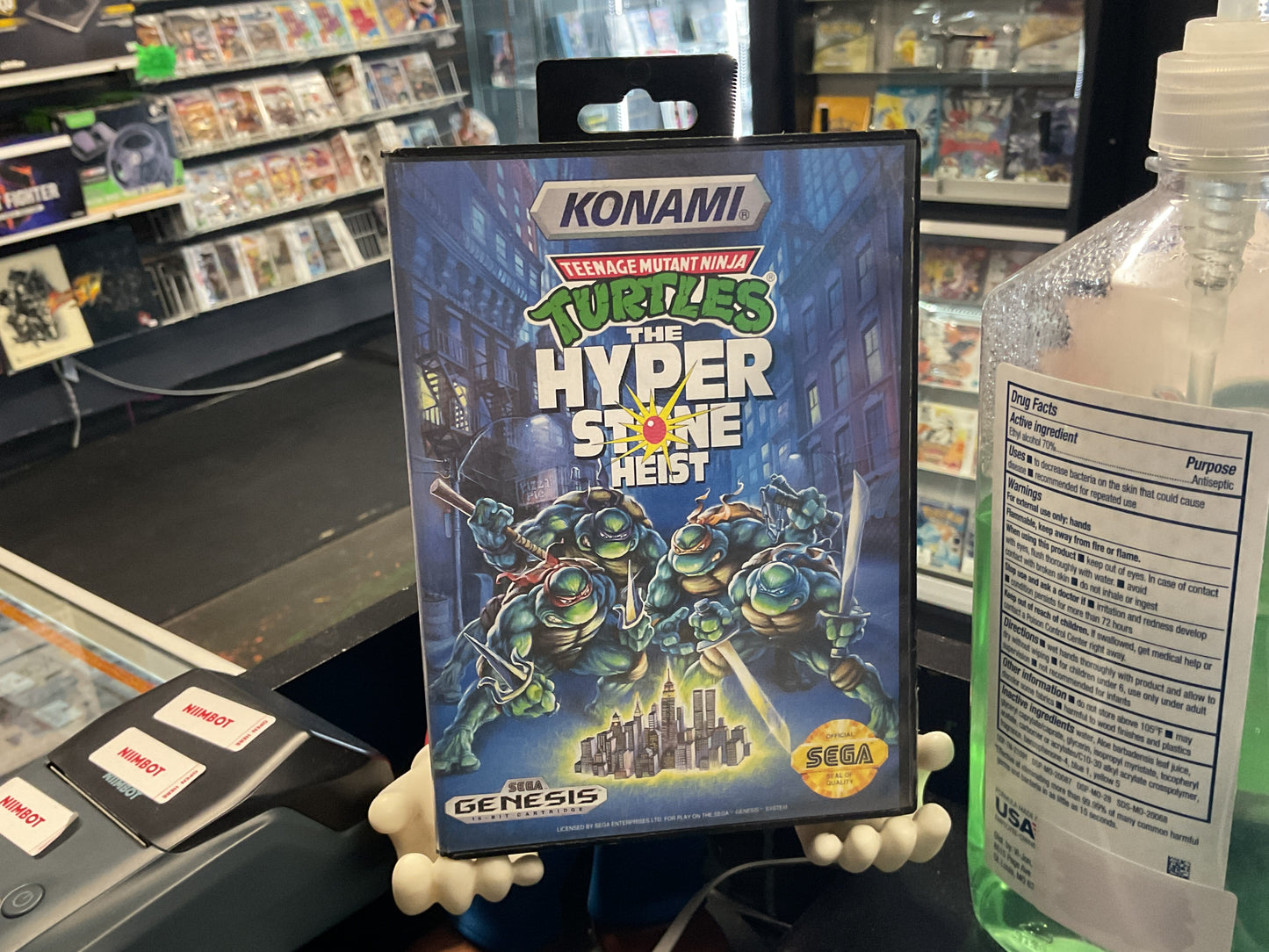 SEGA Genesis Teenage Mutant Ninja Turtles: The Hyperstone Heist