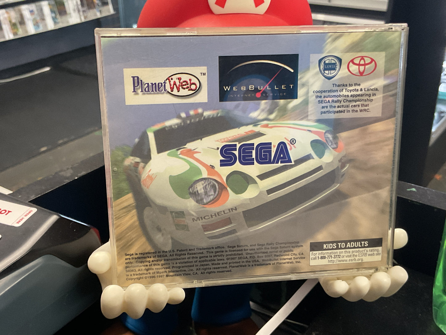 SEGA Saturn Sega Rally (Net Link Edition)