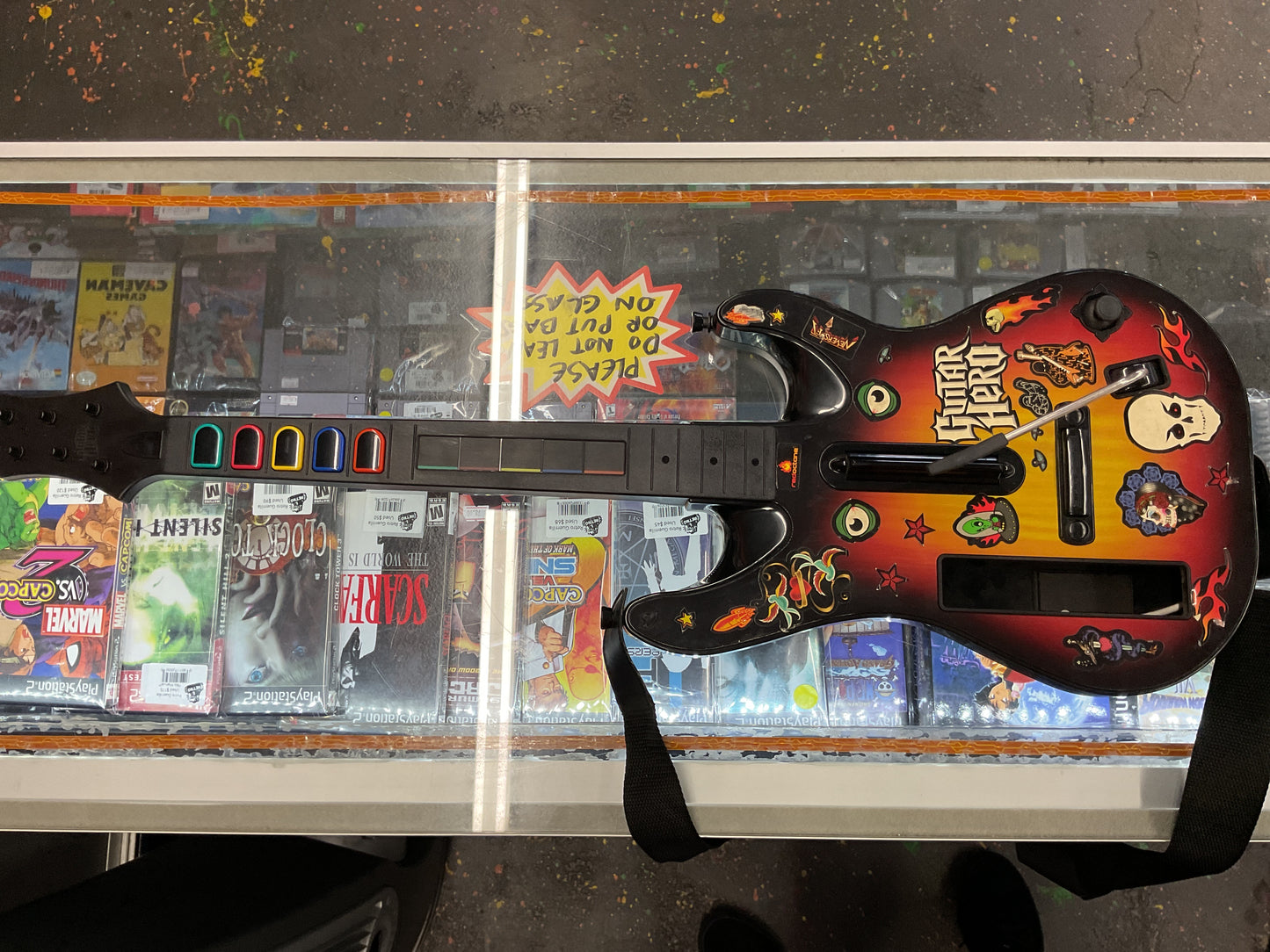 Wii Guitar Hero Guitar Controller