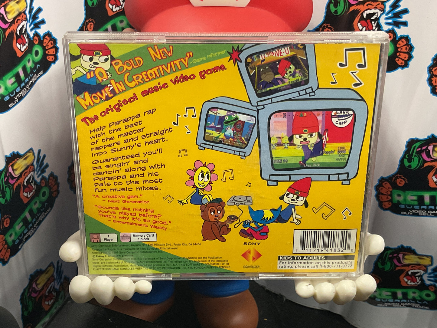 PS1 PaRappa The Rapper – Retro Guerrilla