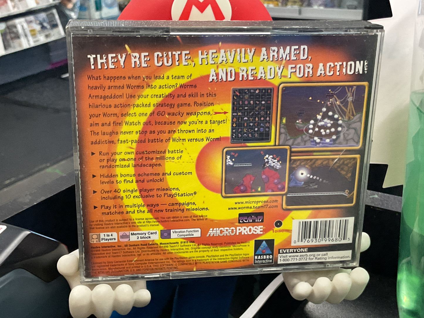 PS1 Worms Armageddon