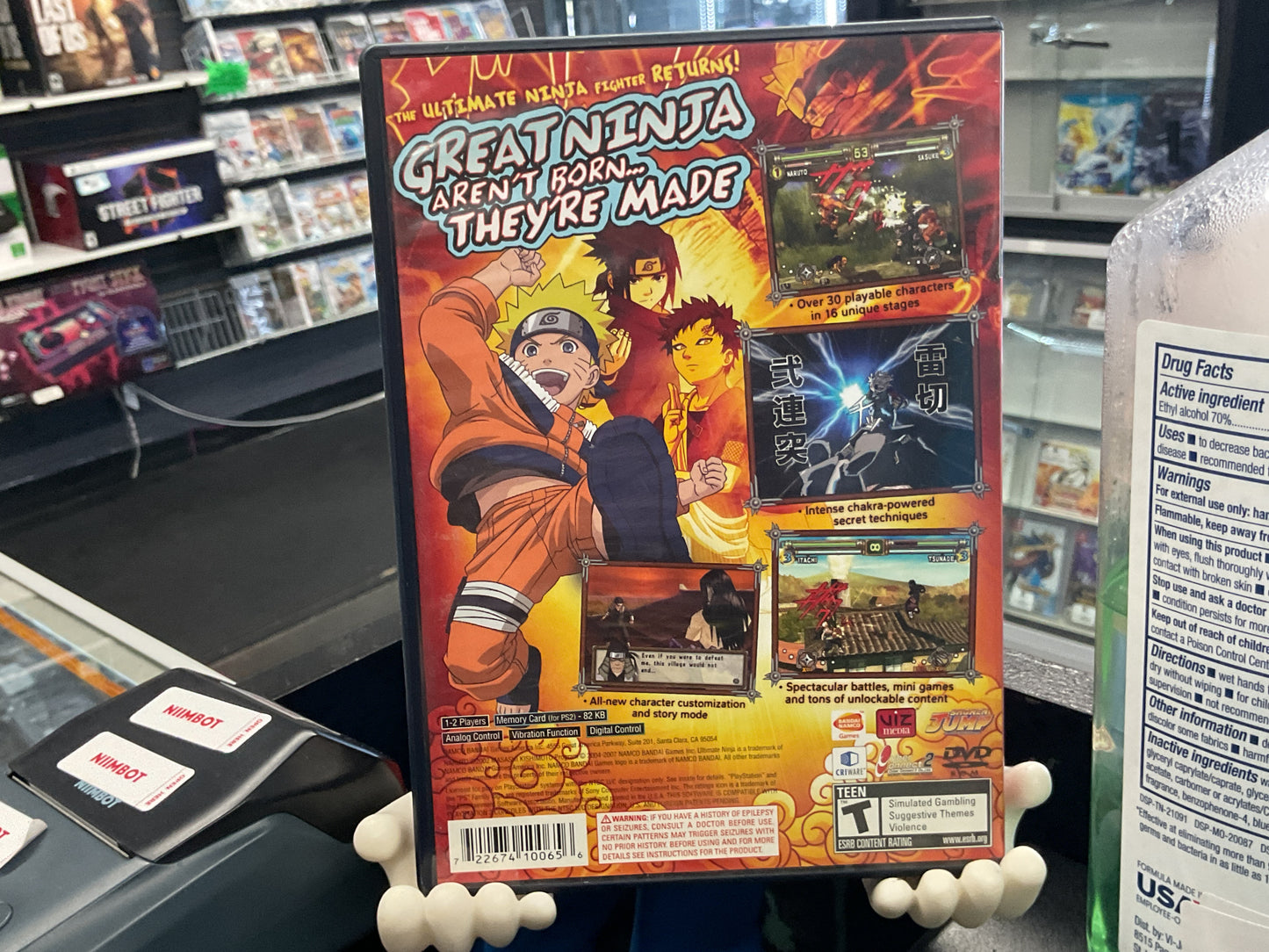 PS2 Naruto Ultimate Ninja 2
