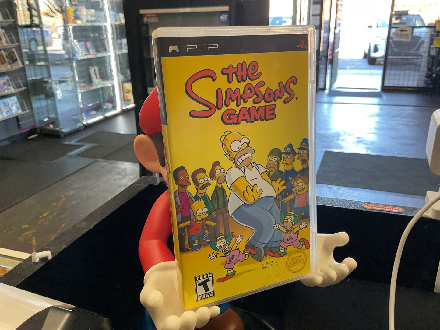 PSP The Simpsons Game