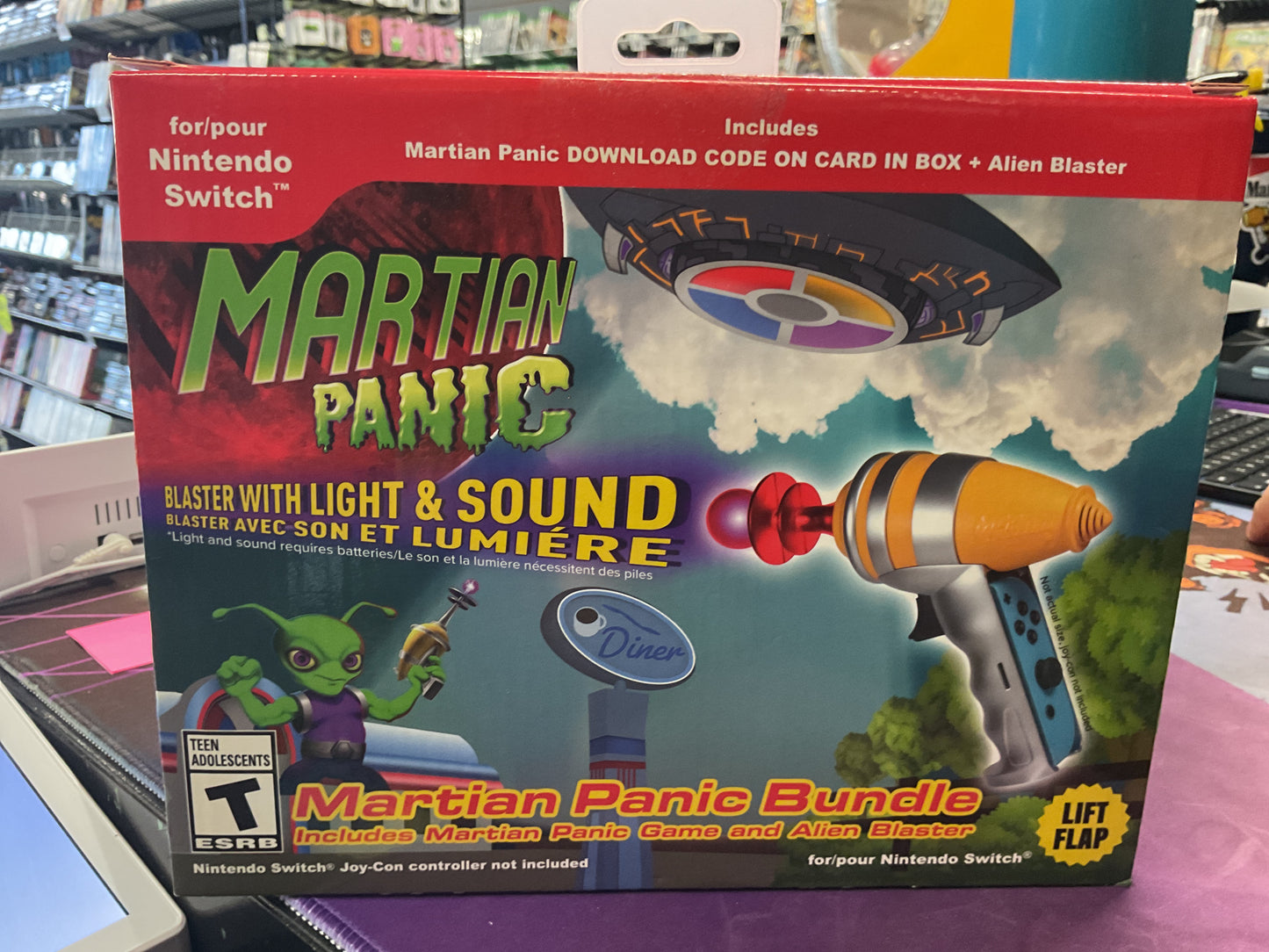 Switch Martian Panic Alien Blaster