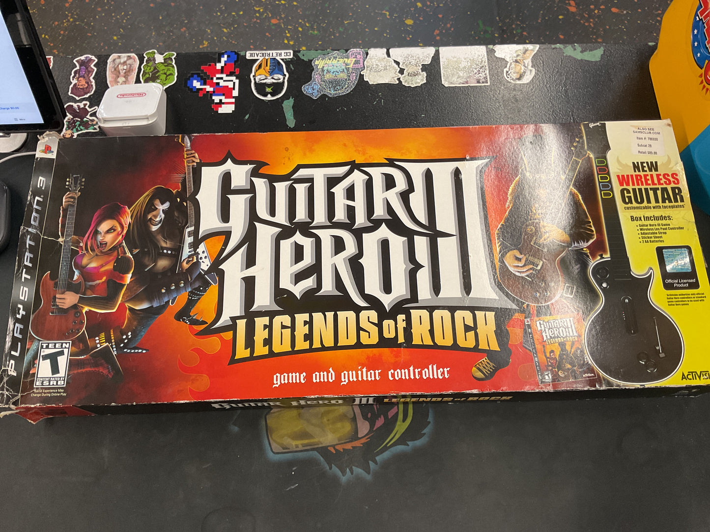PS3 Guitar Hero 3 Legends of Rock (Guitar Bundle)