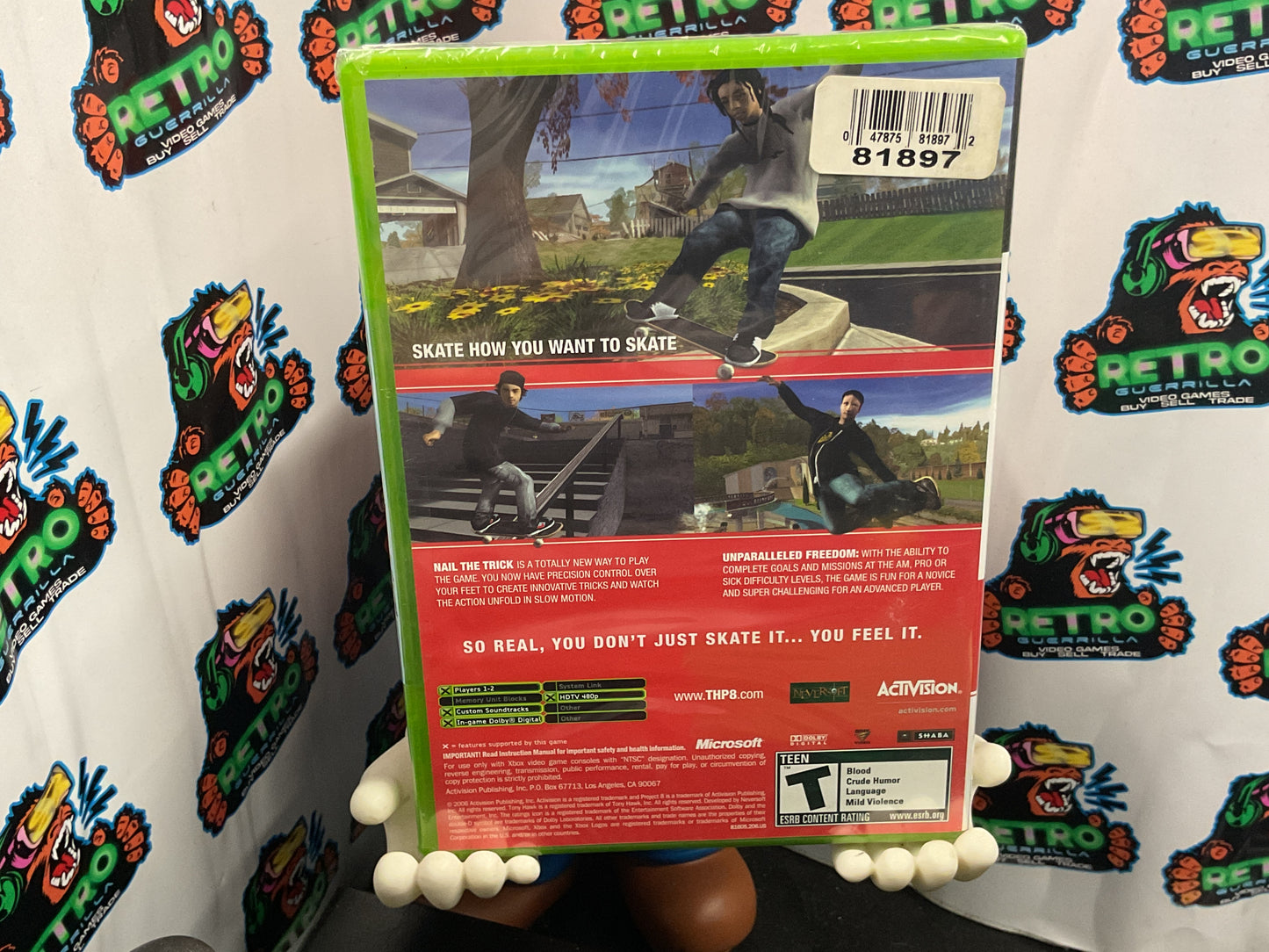 Xbox Tony Hawk’s Project 8