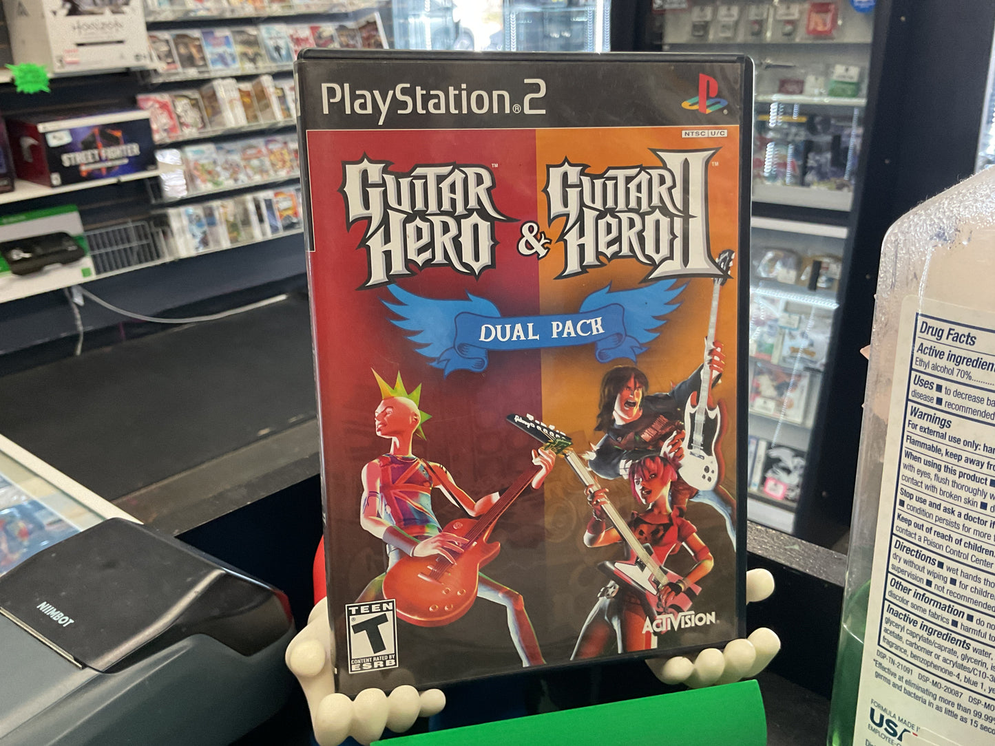PS2 Guitar Hero I & II Dual Pack