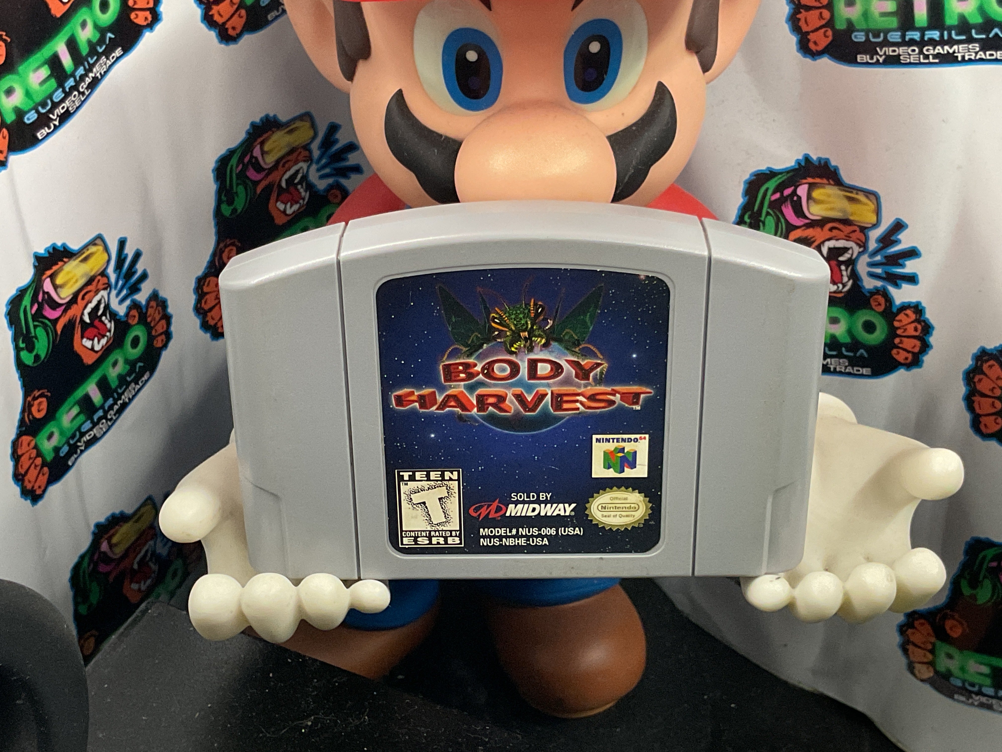 Body Harvest 【中古美品・N64北米版】 Body Harvest (Nintendo 64, 1998) NEW / SEALED / AUTHENTIC