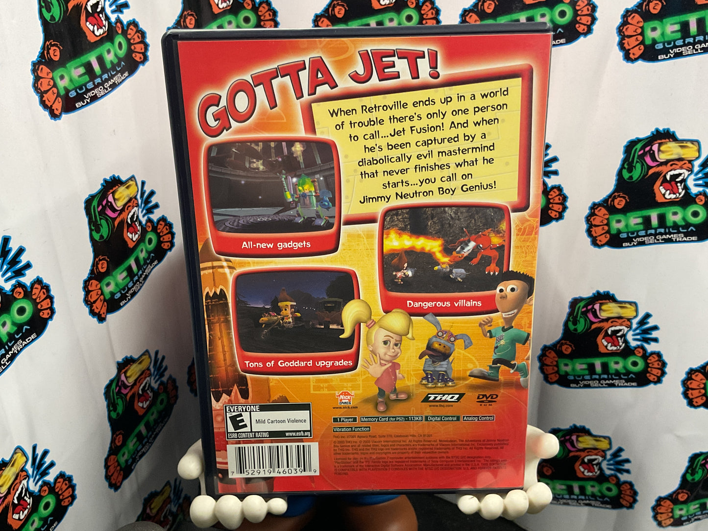PS2 Jimmy Neutron Jet Fusion