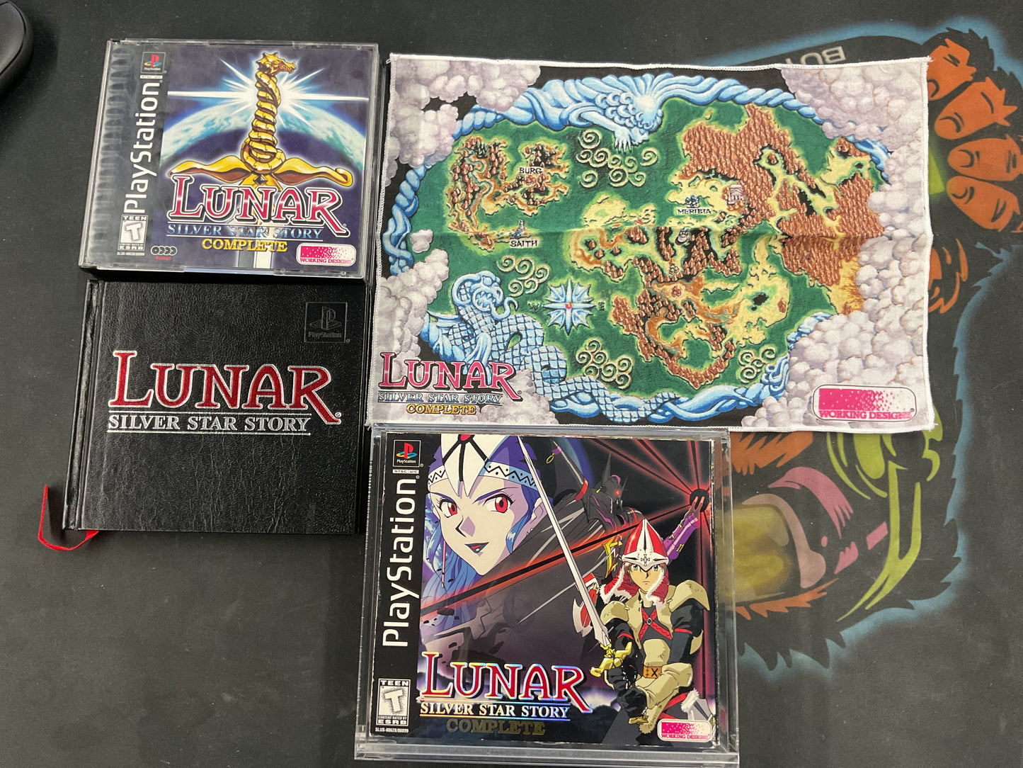 PS1 Lunar: Silver Star Story Complete (4 Discs)