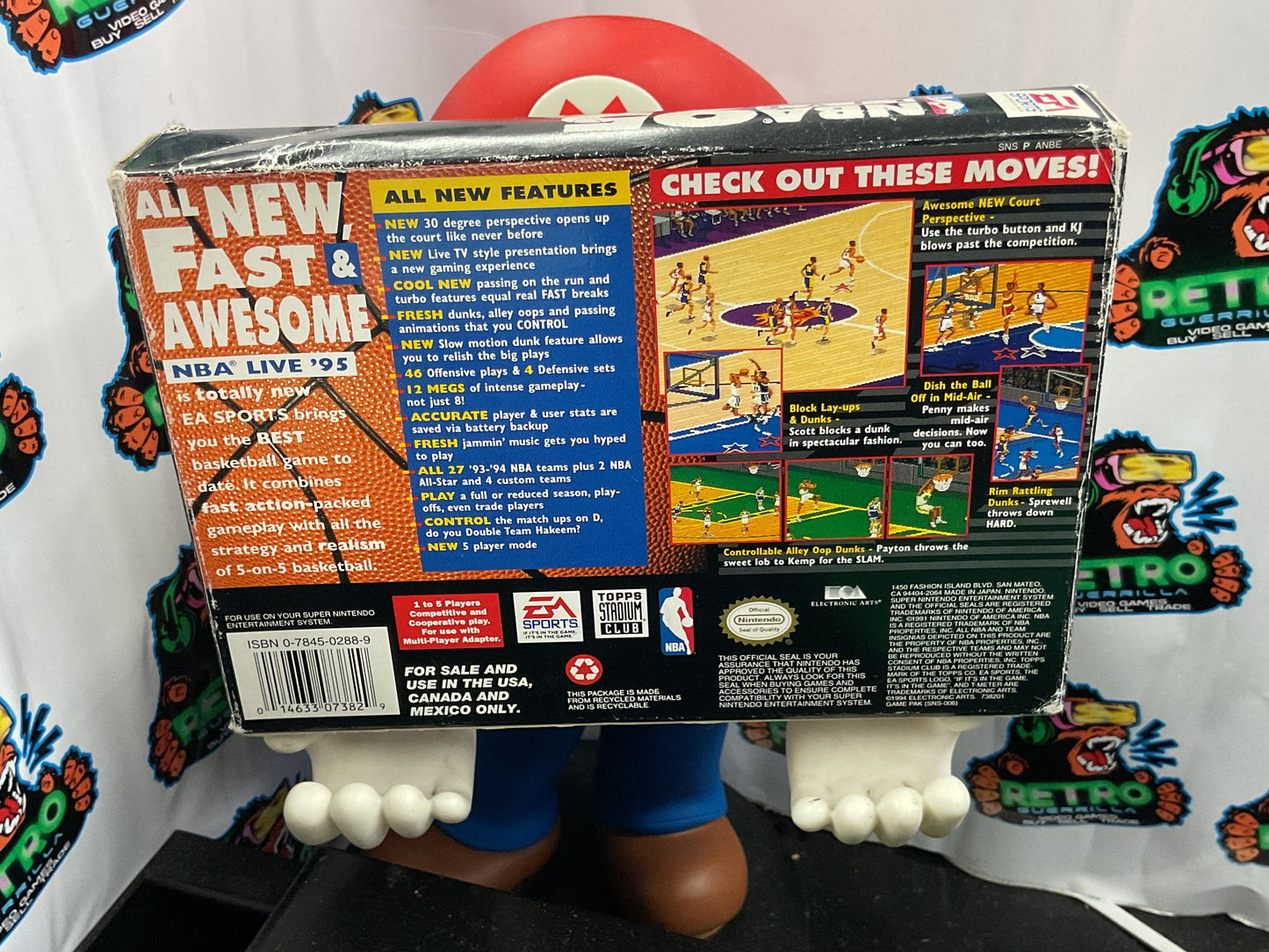 SNES NBA Live 95