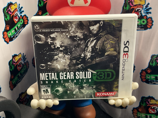 3DS Metal Gear Solid Snake Eater 3D