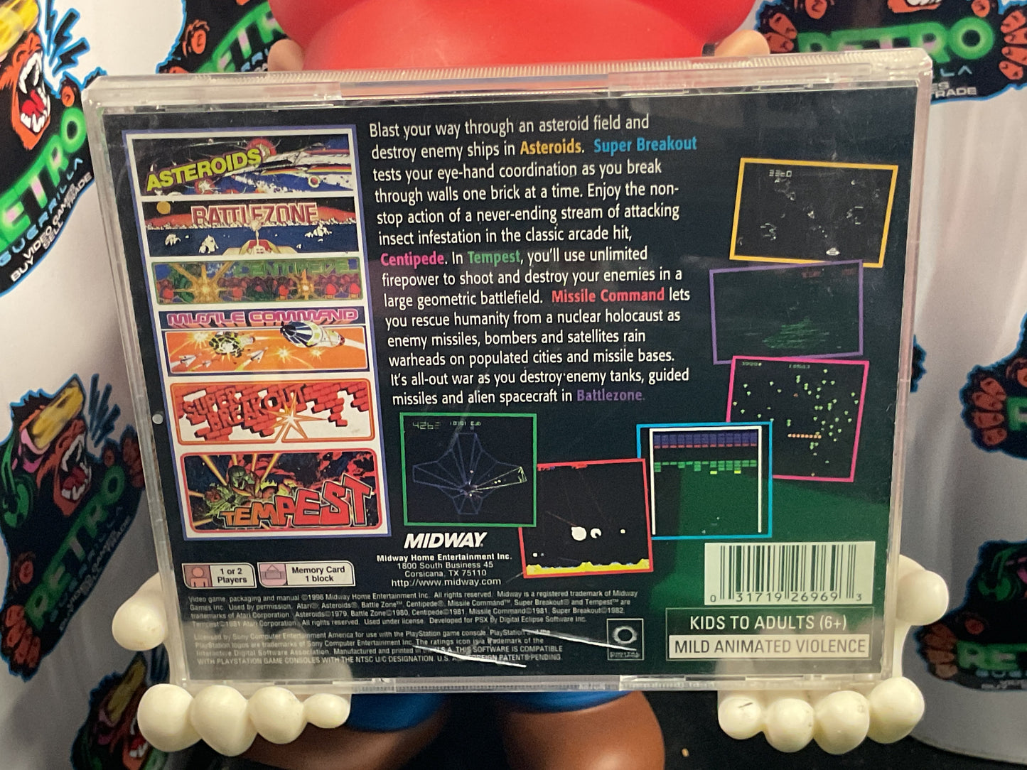 PS1 Midway Arcade’s Greatest Hits / The Atari Collection 1