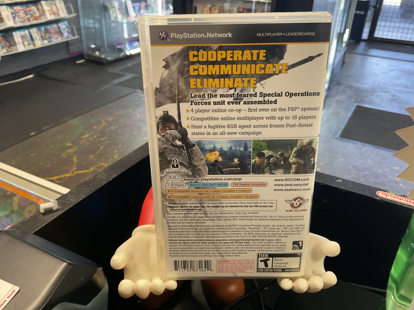 PSP SOCOM U.S. Navy Seals: Fireteam Bravo 3