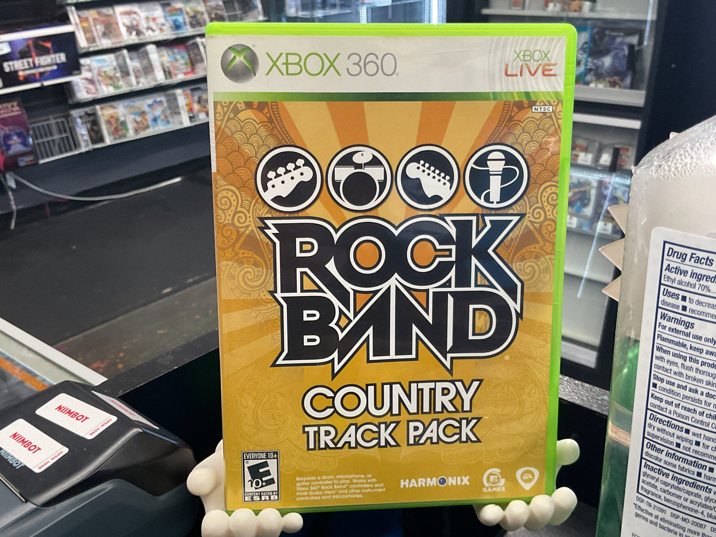 Xbox 360 Rockband Country Track Pack