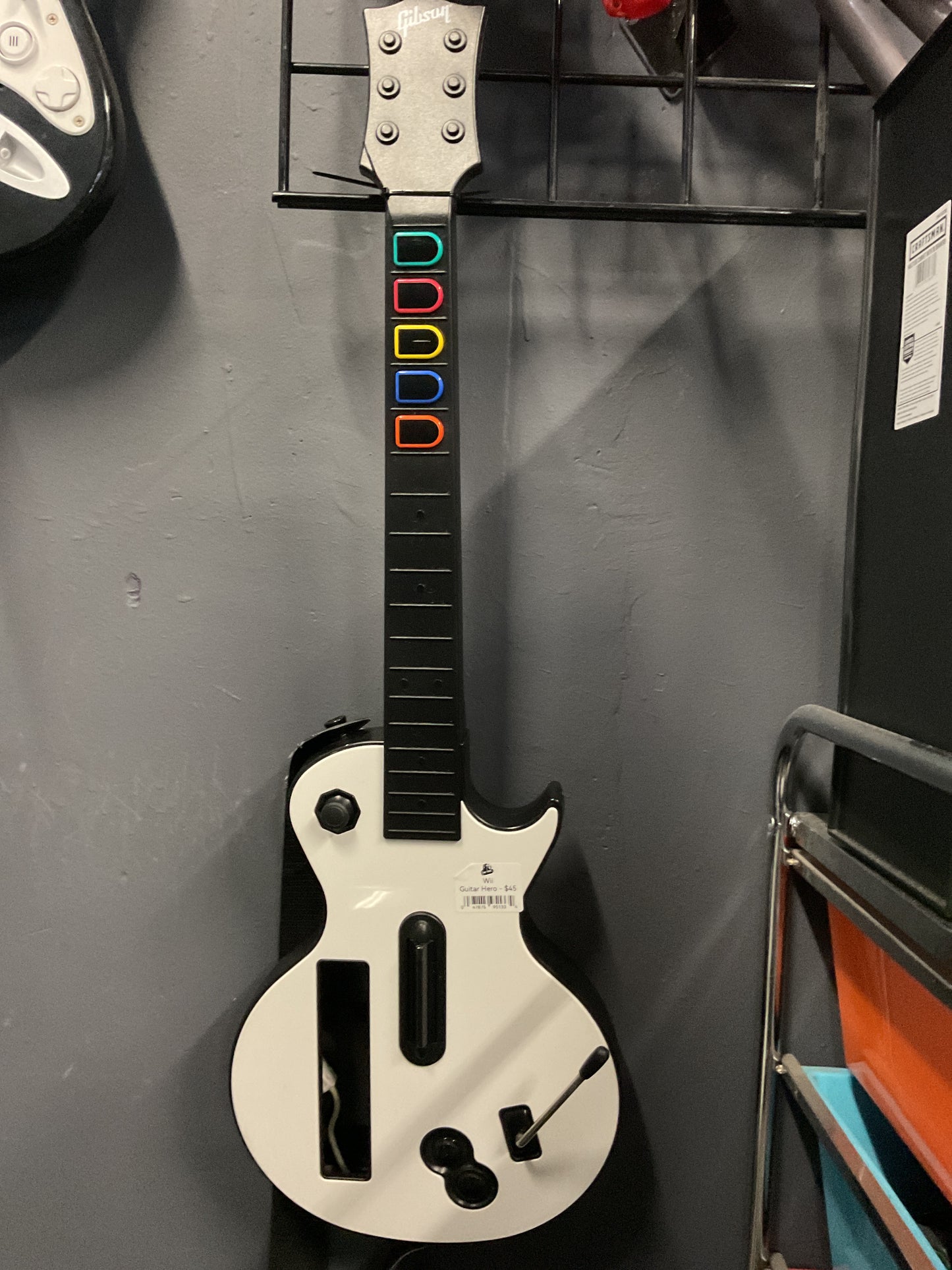 Wii Guitar Hero Guitar Controller