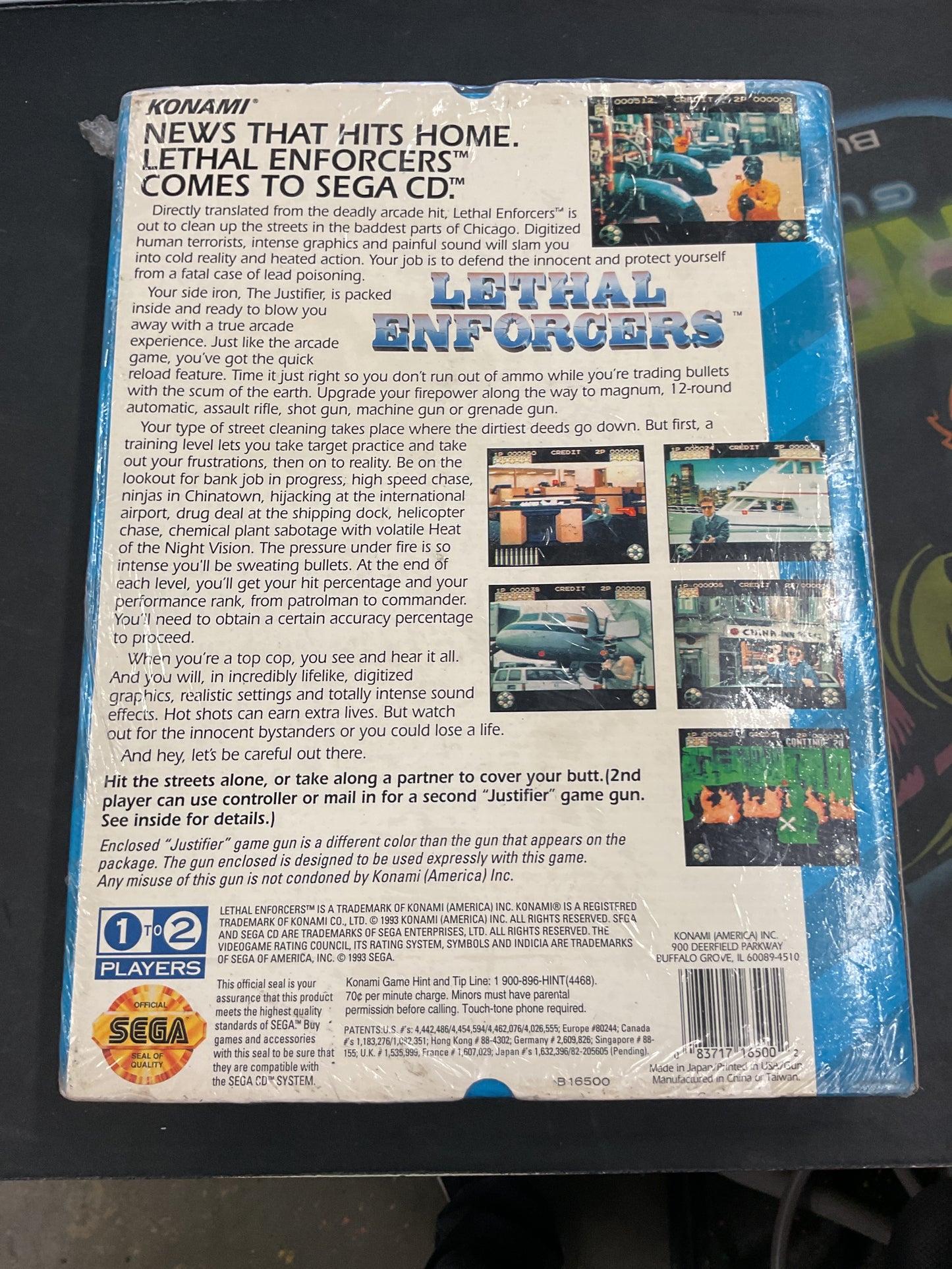 SEGA CD Lethal Enforcers