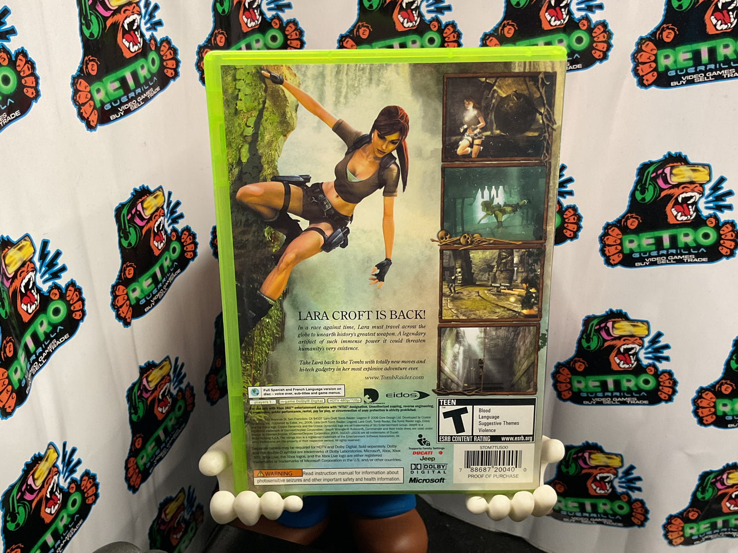 Xbox 360 Lara Croft Tomb Raider: Legend