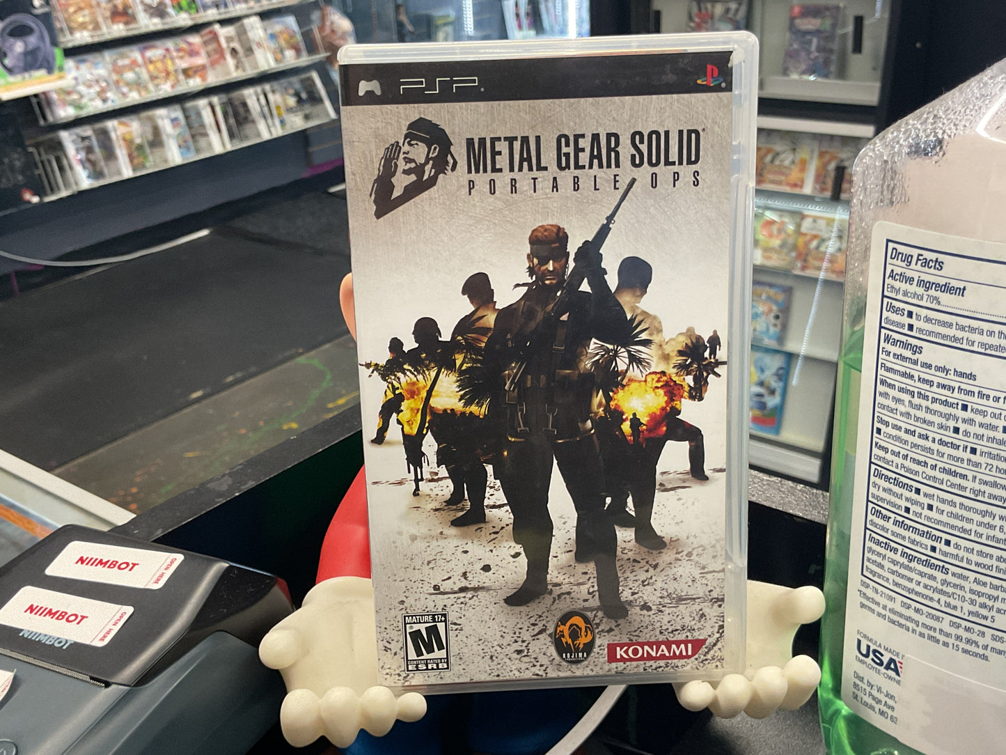 PSP Metal Gear Solid Portable Ops