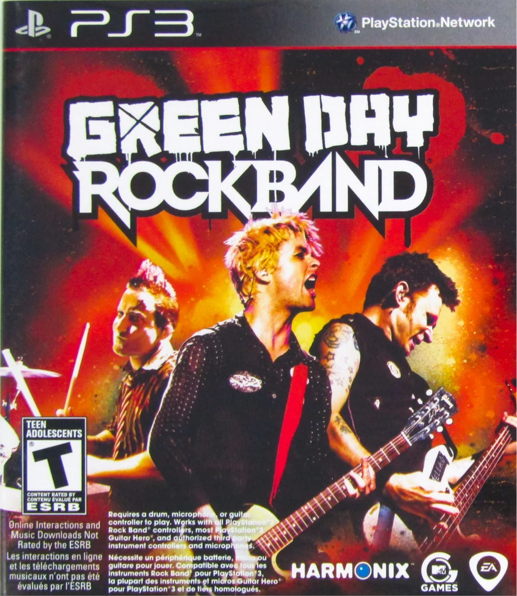 PS3 Green Day: Rock Band