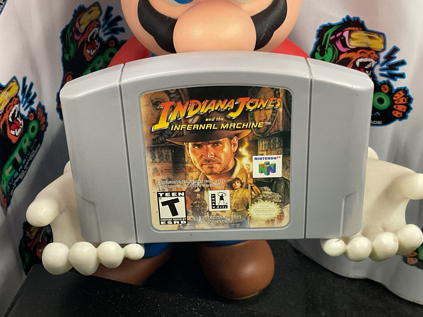 N64 Indiana Jones and the Infernal Machine