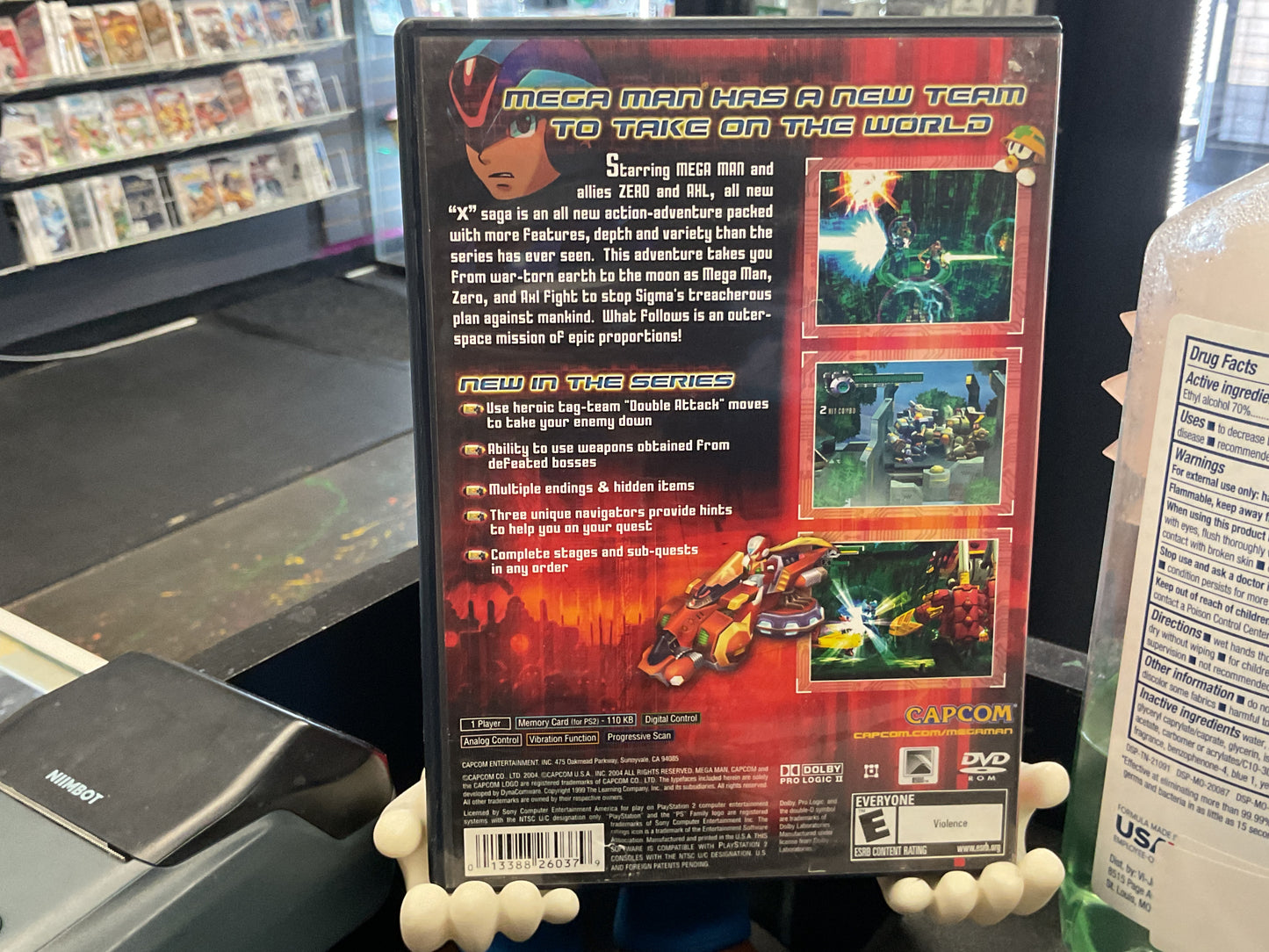 PS2 Mega Man X 8