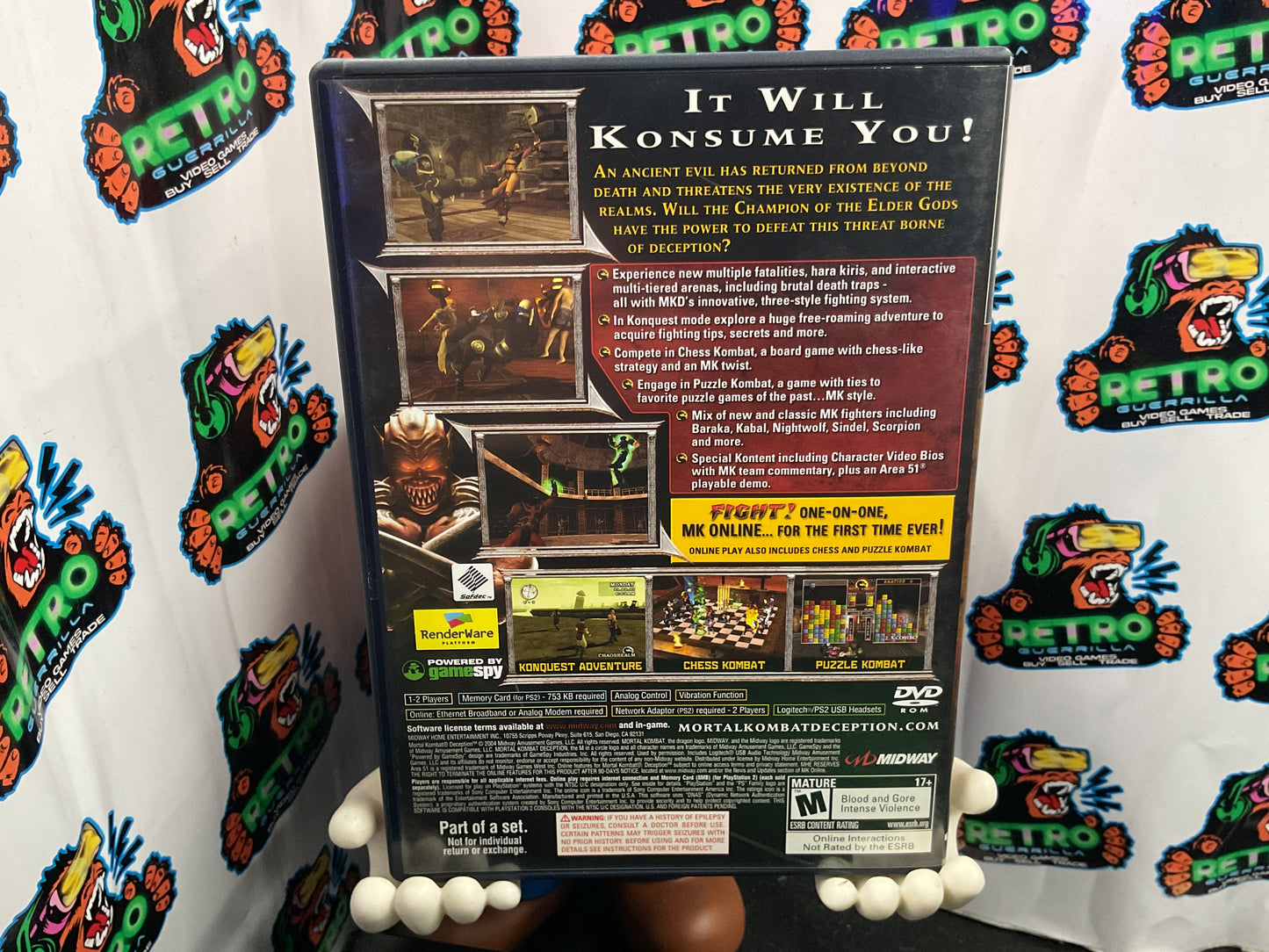 PS2 Mortal Kombat: Deception
