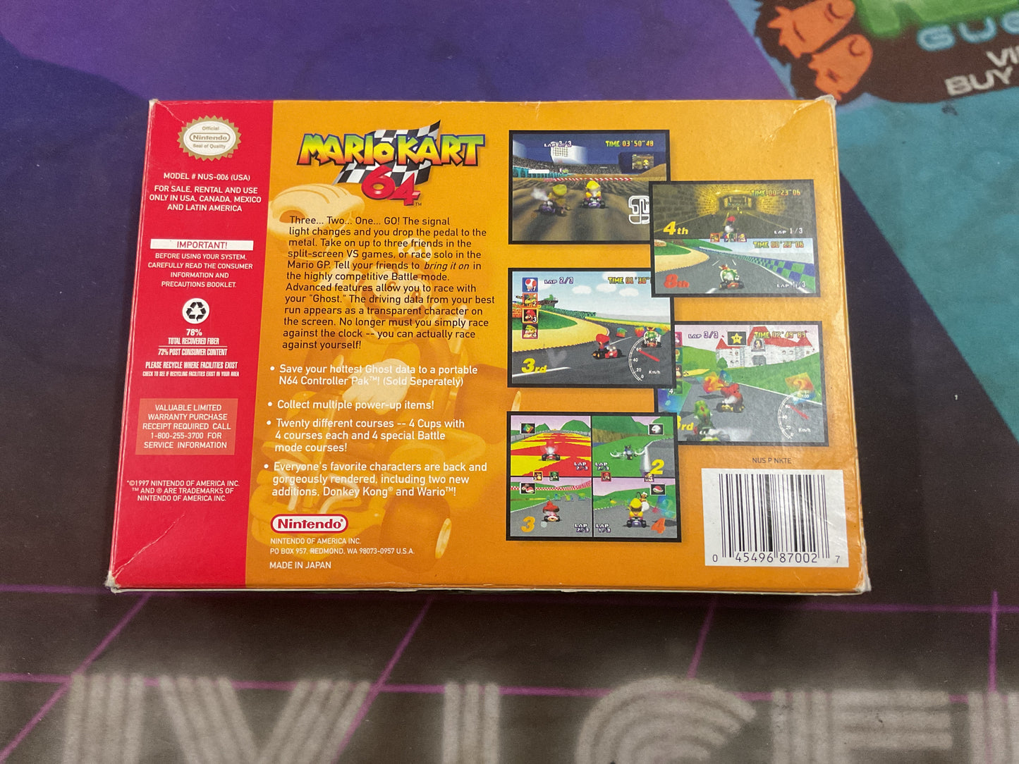 N64 Mario Kart 64