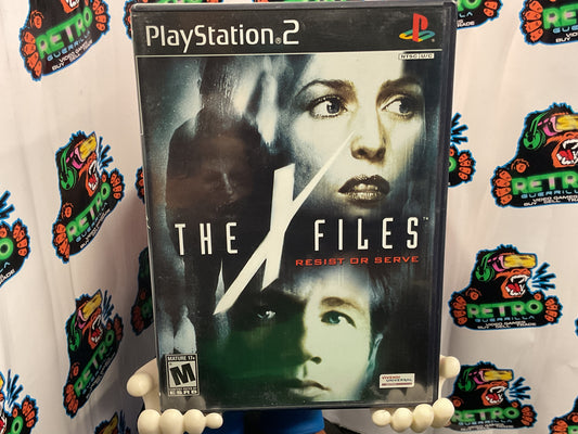 PS2 The X Files Resist or Serve