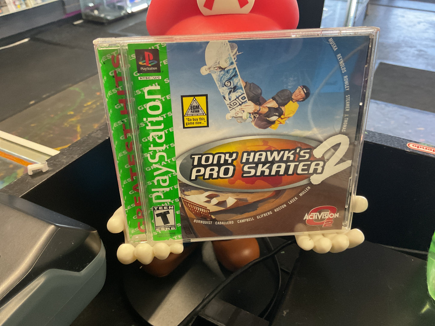 PS1 Tony Hawk's Pro Skater 2