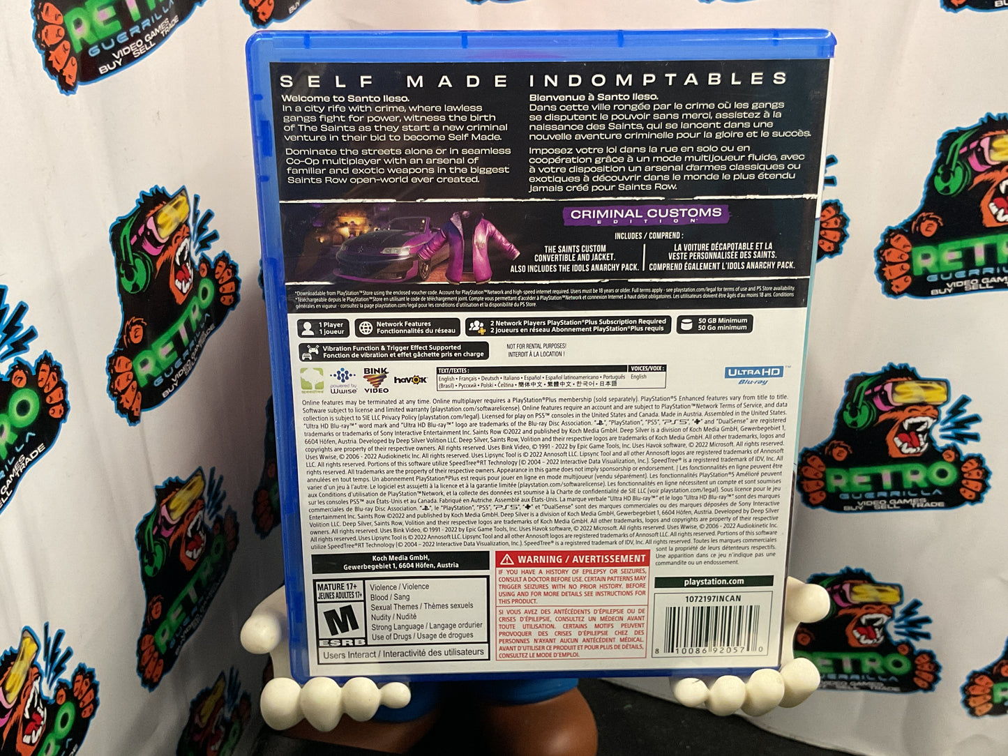 PS5 Saints Row