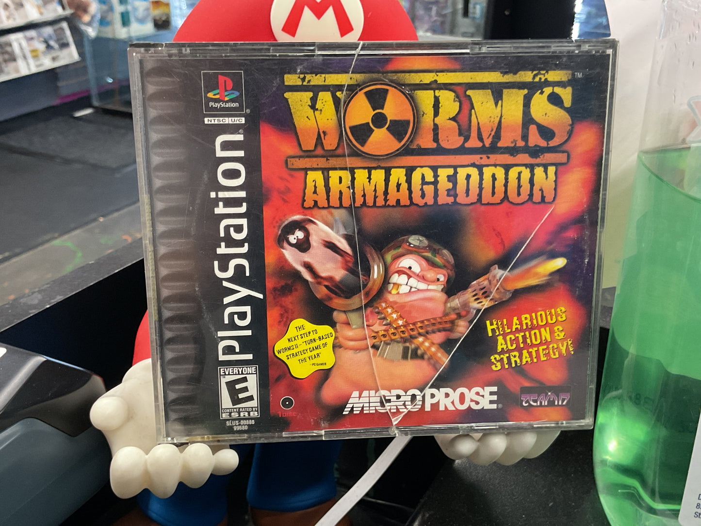 PS1 Worms Armageddon
