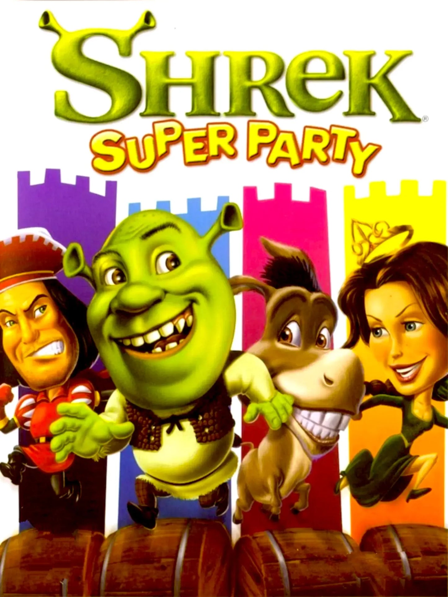 PS2 Shrek Super Party