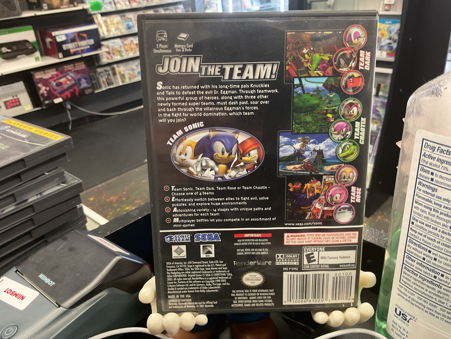 GCN Sonic Heroes
