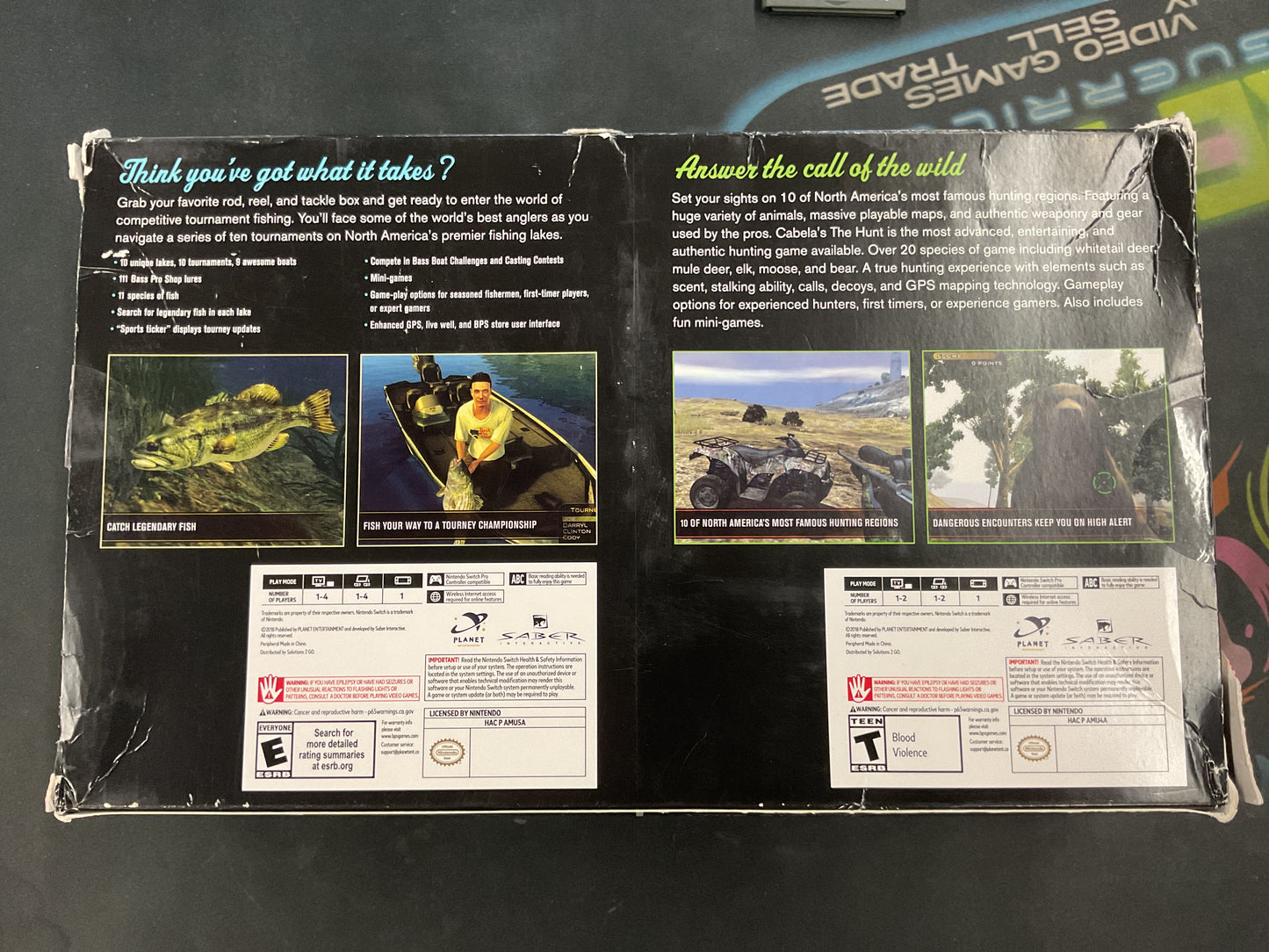 Switch Cabela’s Bass Pro Bundle