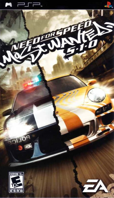 PSP Need For Speed: Most Wanted 5-1-0
