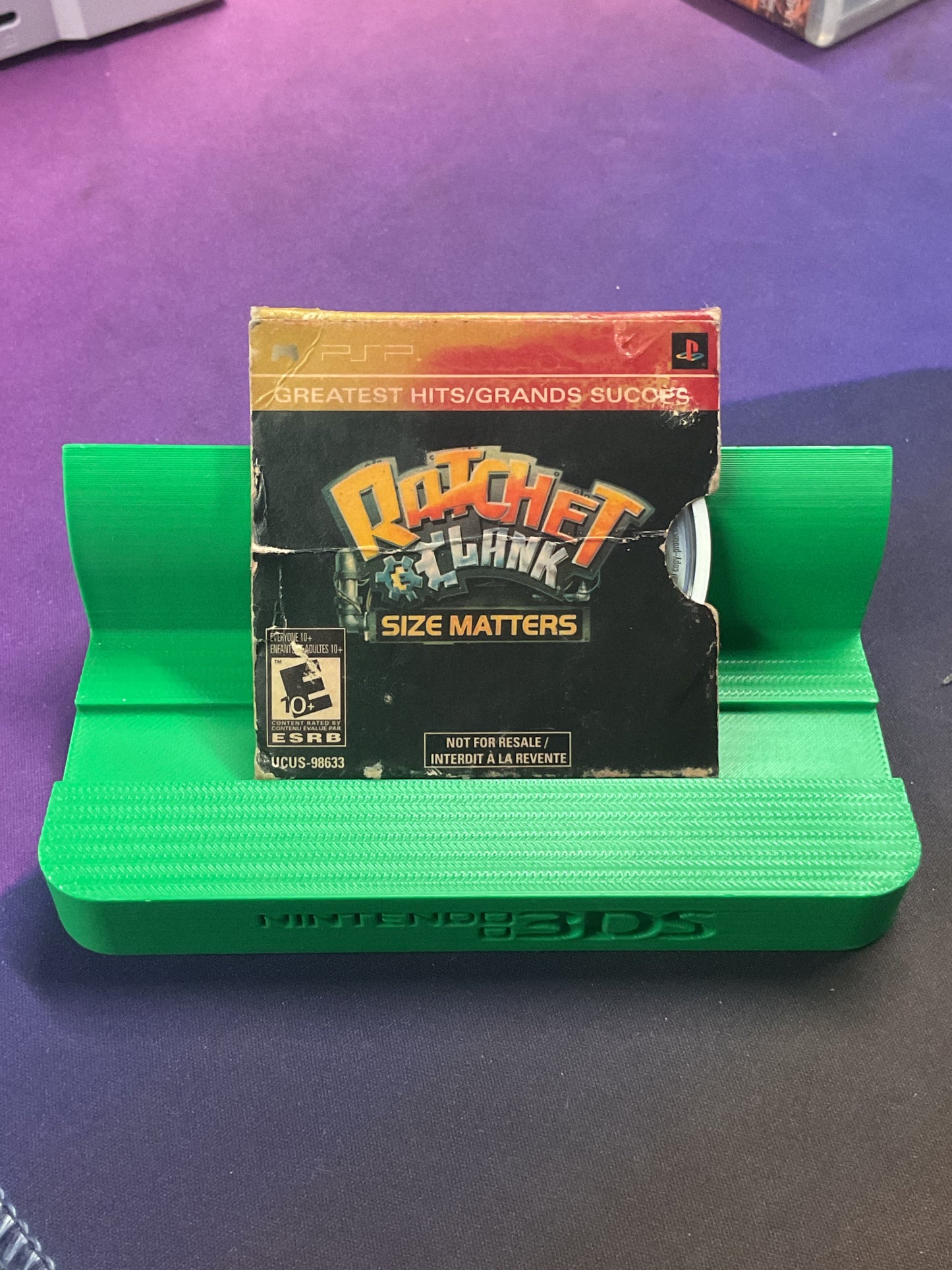 PSP Ratchet and Clank Size Matters