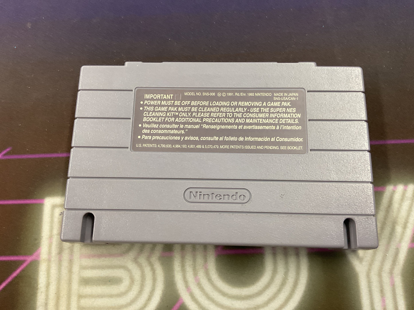 SNES Nickelodeon GUTS
