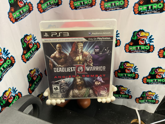 PS3 Deadliest Warrior Ancient Combat