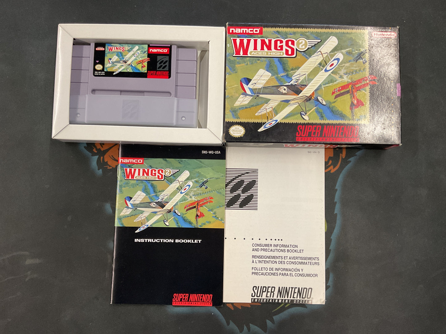 SNES Wings 2: Aces High