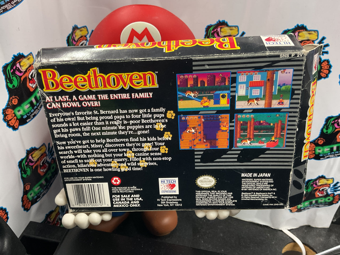 SNES Beethoven The Ultimate Canine Caper