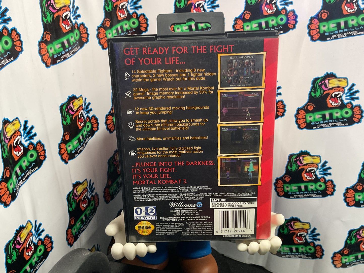SEGA Genesis Mortal Kombat 3