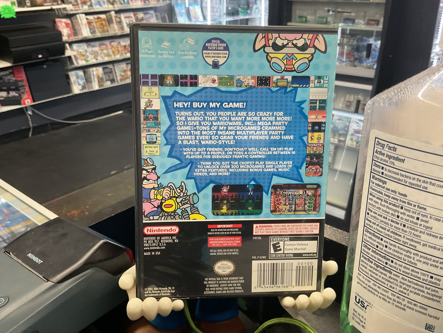 GCN WarioWare Mega Party Games