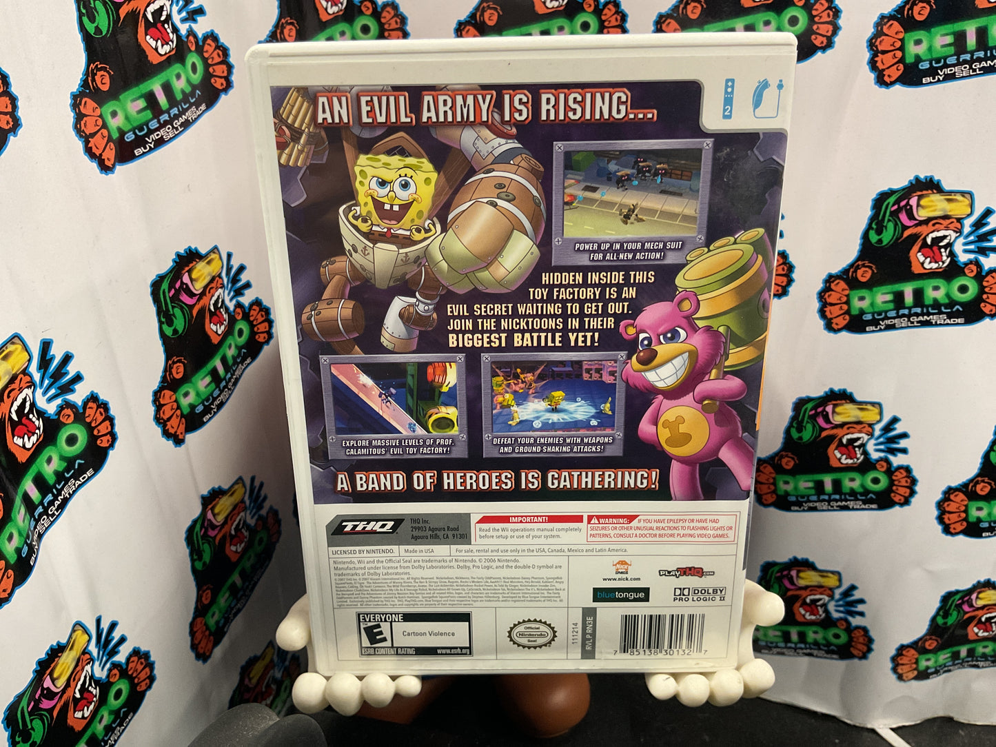Wii Nicktoons Attack of the Toybots