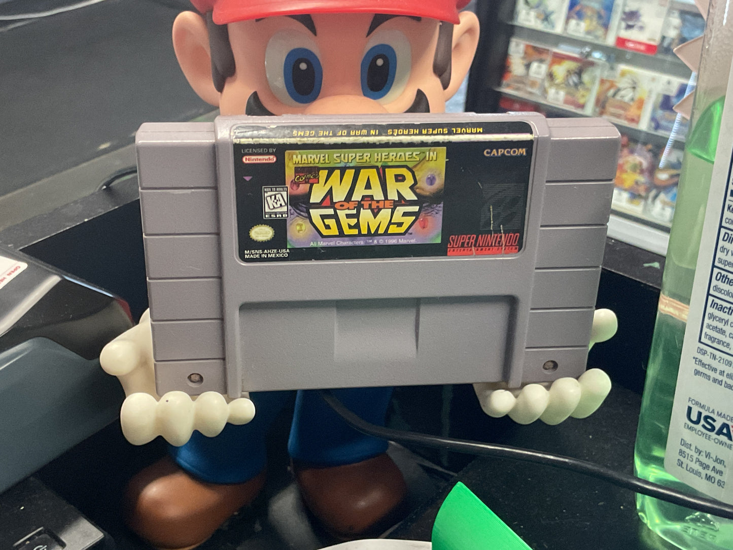 SNES Marvel Super Heroes in War of the Gems