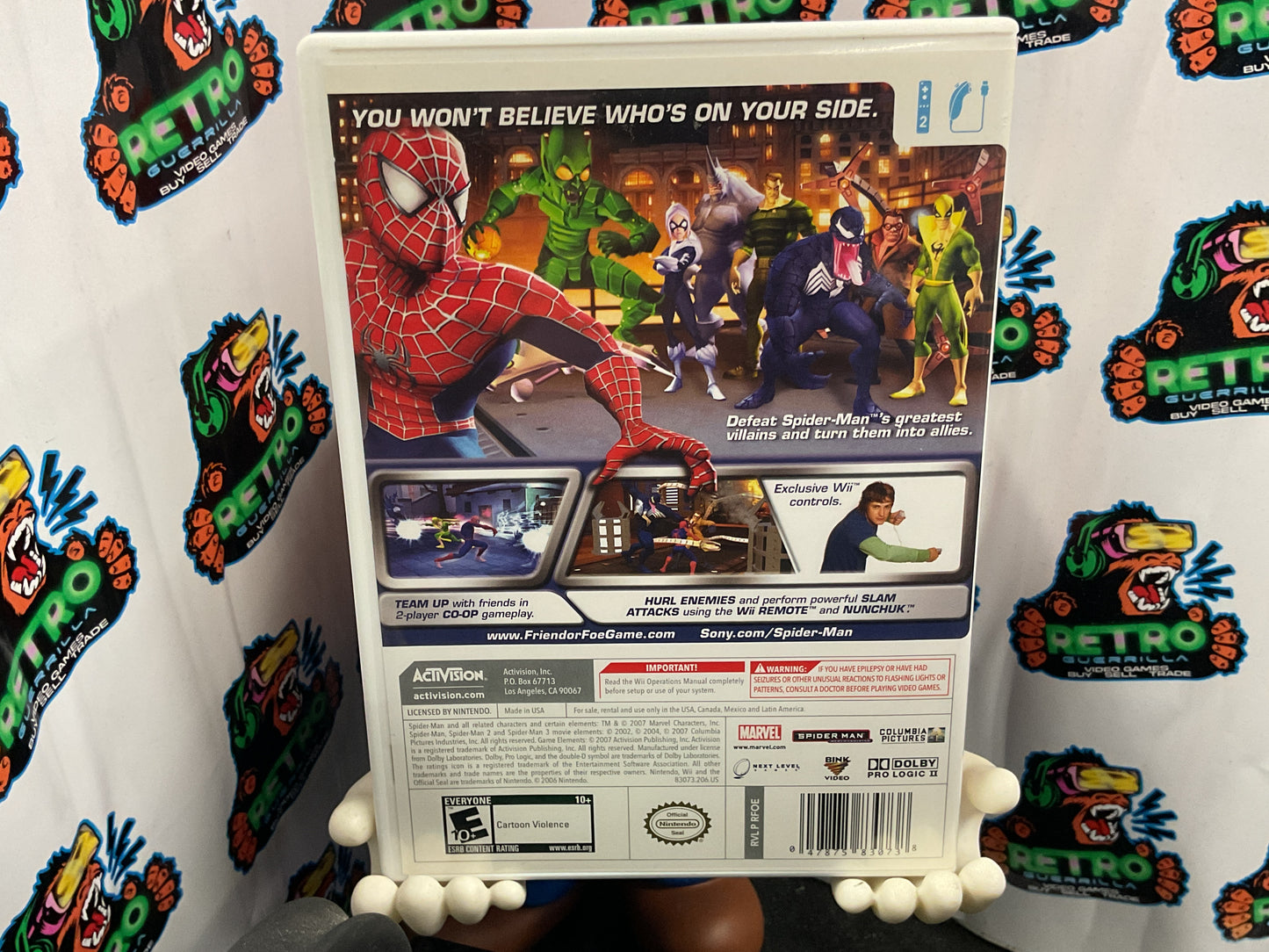 Wii Spider-Man Friend or Foe