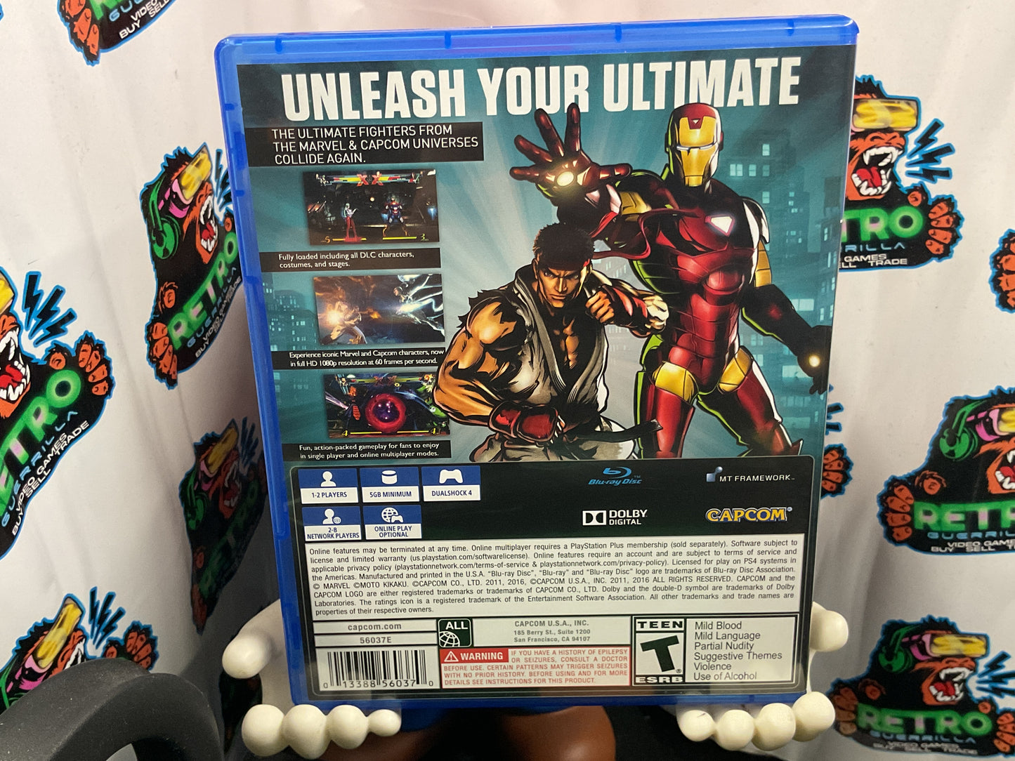 PS4 Ultimate Marvel vs Capcom 3